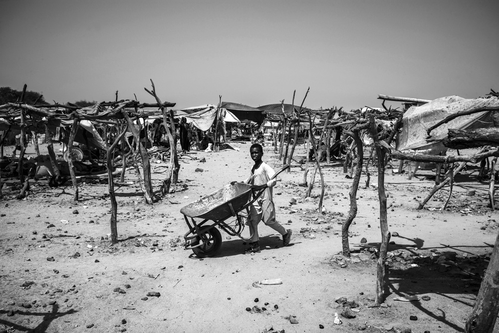 REPORTAGE SUR LA SITUATION ALIMENTAIRE DANS LE CAMP DE REFUGIES DE M'NABAK, A L'EST DU TCHAD.