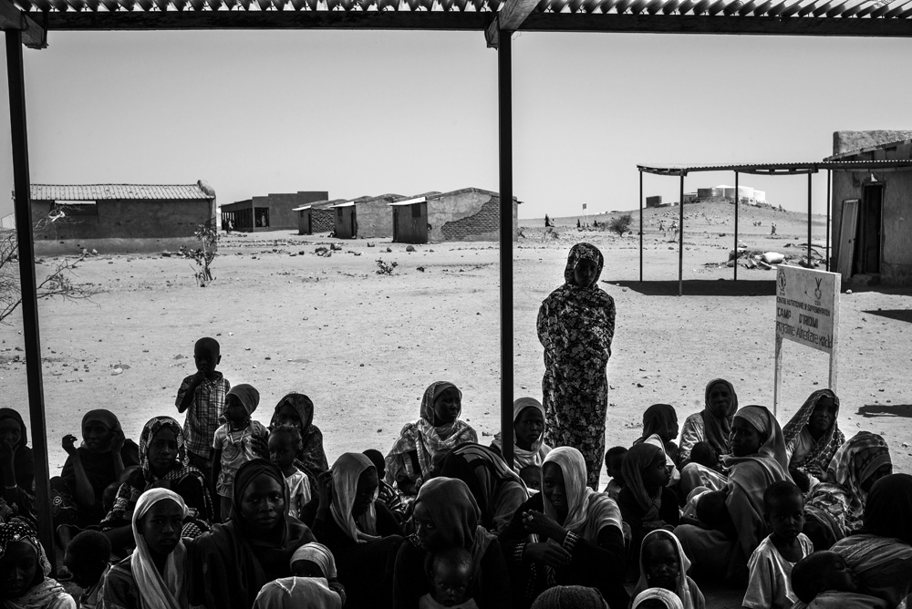 REPORTAGE SUR LA SITUATION ALIMENTAIRE DANS LE CAMP DE IRIDIMI, A L'EST DU TCHAD.