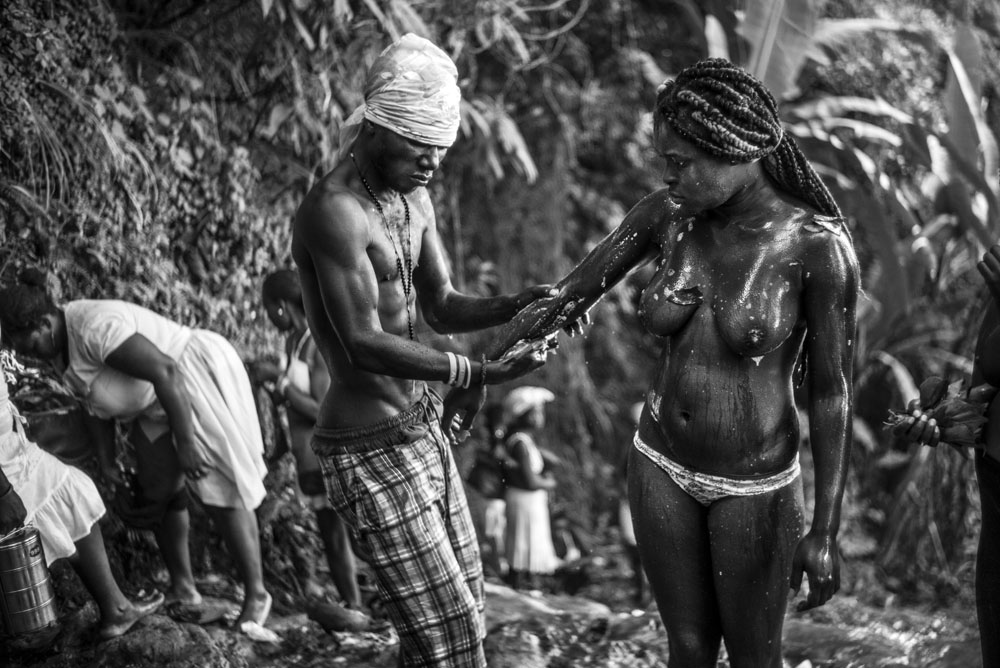 PELERINAGE VAUDOU A SAUT D'EAU, HAITI