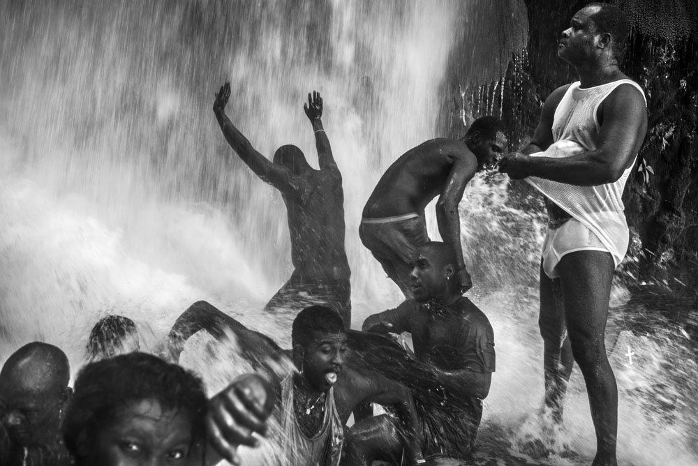 PELERINAGE VAUDOU A SAUT D'EAU, HAITI