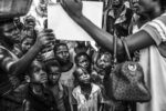 REFUGEES FROM CAR JUST ARRIVED IN THE UNHCR BILI CAMP, IN NORTH CONGO DRC. thumbnail