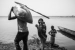 REFUGEES FROM CAR JUST ARRIVED IN THE UNHCR BILI CAMP, IN NORTH CONGO DRC. thumbnail