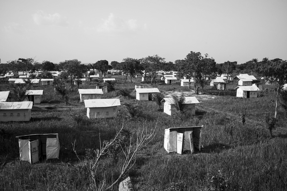 REFUGEES FROM CAR LIVE FROM SEVERAL MONTHS ALONG THE UBANGUI RIVER, IN NORTH CONGO DRC.