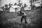 REFUGEES FROM CAR JUST ARRIVED IN THE UNHCR BILI CAMP, IN NORTH CONGO DRC. thumbnail