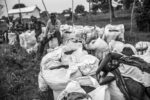 REFUGEES FROM CAR JUST ARRIVED IN THE UNHCR BILI CAMP, IN NORTH CONGO DRC. thumbnail