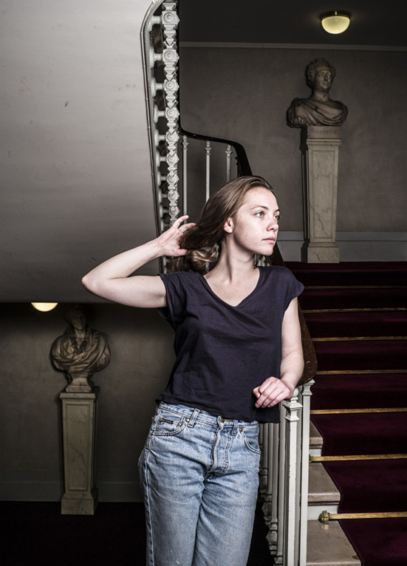 PORTRAIT DE CLAIRE DE LA RUE DU CAN, DE LA COMEDIE FRANCAISE.