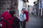 LE PELERINAGE DE SAINT-JACQUES-DE-COMPOSTELLE, SUR LE CAMINO FRANCES EN ESPAGNE. thumbnail