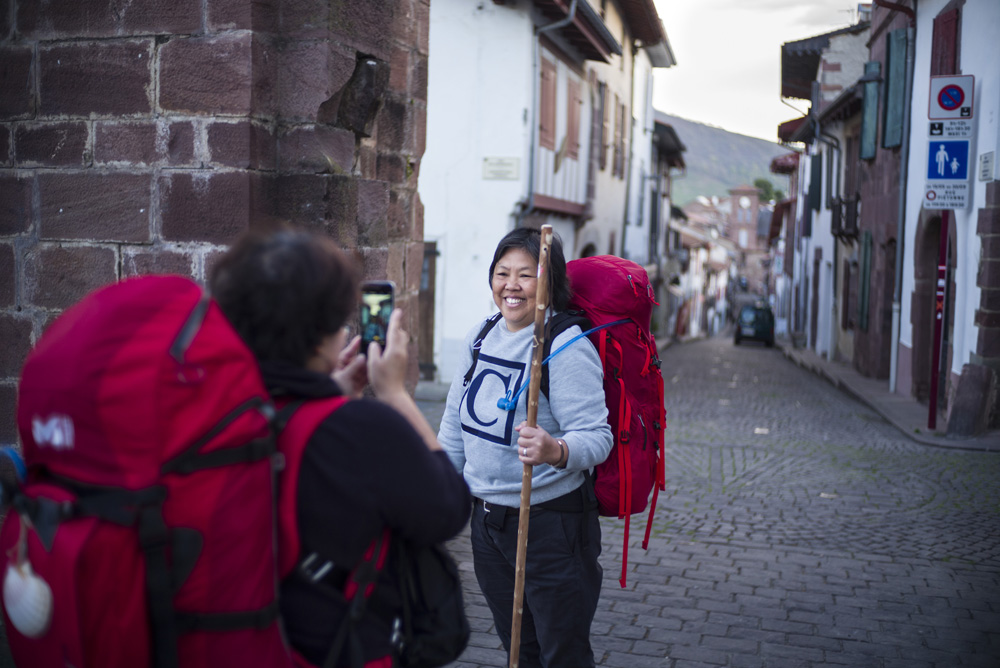 LE PELERINAGE DE SAINT-JACQUES-DE-COMPOSTELLE, SUR LE CAMINO FRANCES EN ESPAGNE.