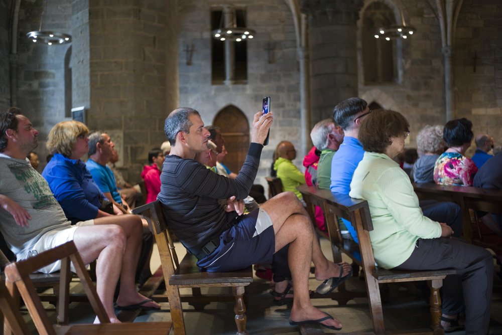 LE PELERINAGE DE SAINT-JACQUES-DE-COMPOSTELLE, SUR LE CAMINO FRANCES EN ESPAGNE.