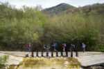 LE PELERINAGE DE SAINT-JACQUES-DE-COMPOSTELLE, SUR LE CAMINO FRANCES EN ESPAGNE. thumbnail