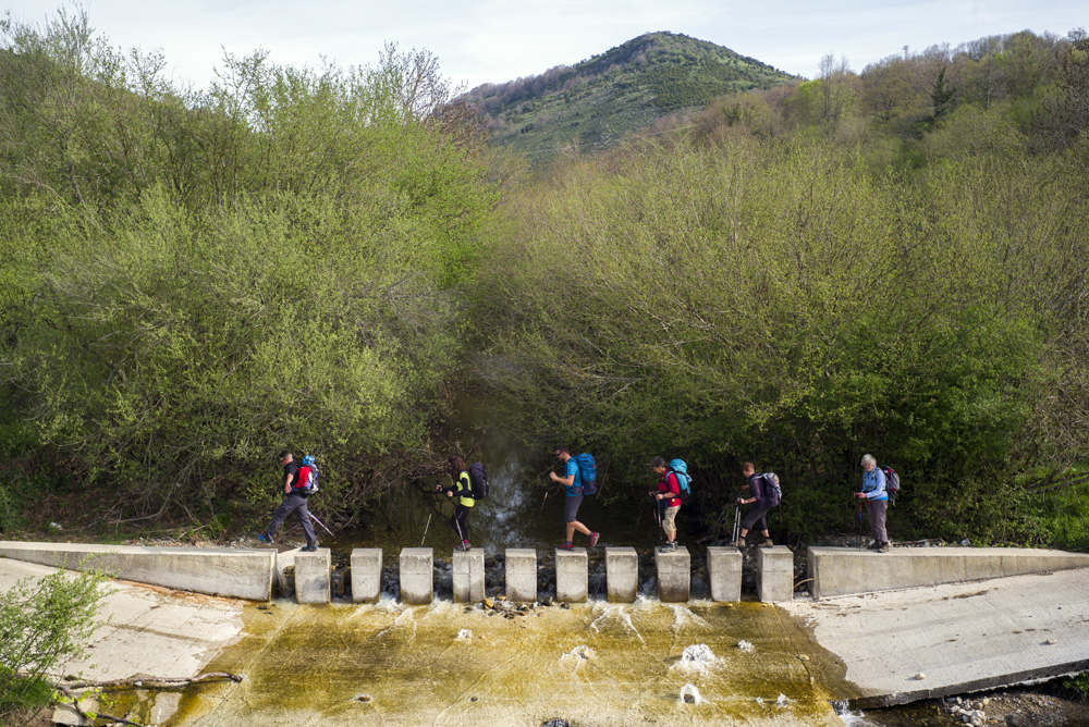 LE PELERINAGE DE SAINT-JACQUES-DE-COMPOSTELLE, SUR LE CAMINO FRANCES EN ESPAGNE.