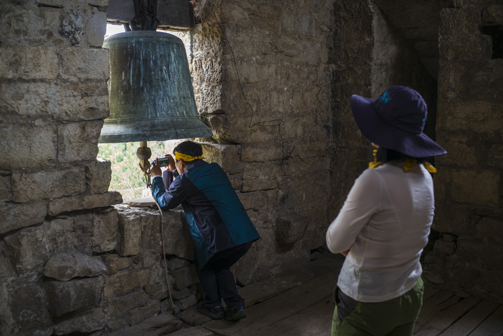 LE PELERINAGE DE SAINT-JACQUES-DE-COMPOSTELLE, SUR LE CAMINO FRANCES EN ESPAGNE.