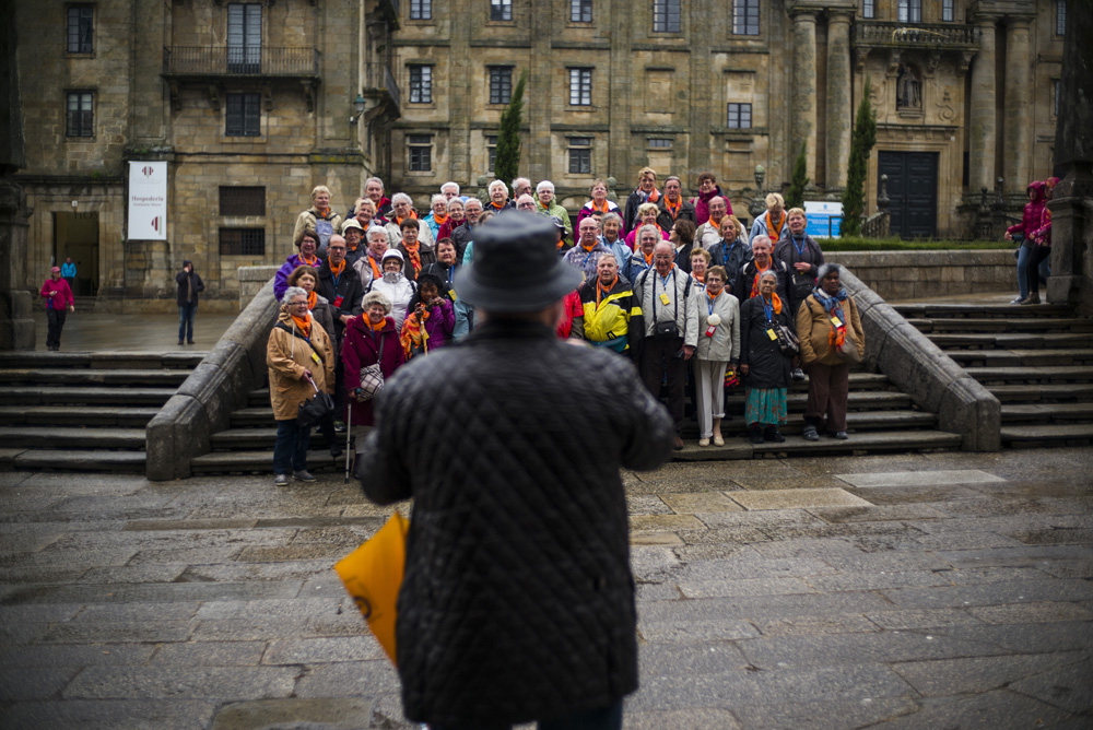 LE PELERINAGE DE SAINT-JACQUES-DE-COMPOSTELLE, SUR LE CAMINO FRANCES EN ESPAGNE.