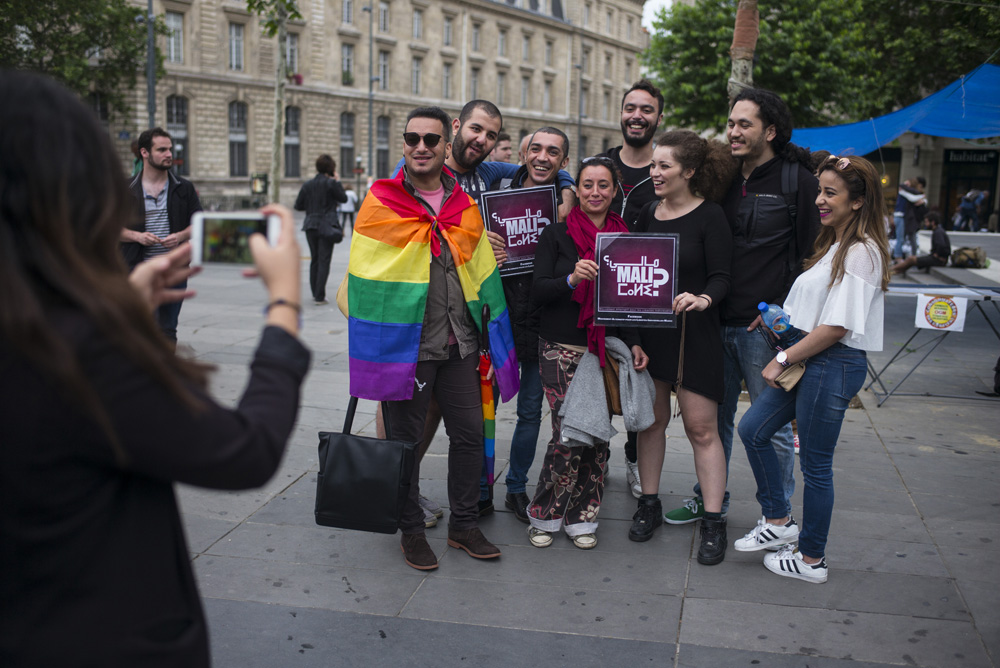 SAMI ET SABRINE, COUPLE DE TUNISIENS ATHEES, REFUGIES A PARIS