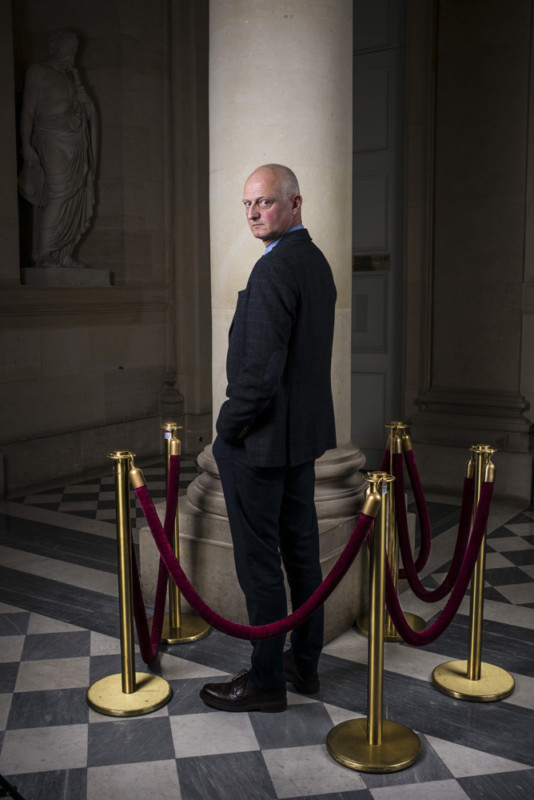 PORTRAIT DE CHRISTOPHE CARESCHE, DEPUTE SOCIALISTE.