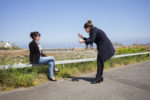 REPORTAGE SUR UNE  CANDIDATE AUX LEGISLATIVES 2017, SANDRINE LE FEUR, DANS LE FINISTERE. thumbnail