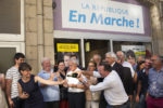 REPORTAGE SUR UNE  CANDIDATE AUX LEGISLATIVES 2017, SANDRINE LE FEUR, DANS LA 4EME CIRCONSCRIPTION DU FINISTERE. thumbnail