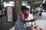 SANDRINE LE FEUR, DEPUTE EN MARCHE DU FINISTERE, ENTRE A L'ASSEMBLEE NATIONALE. thumbnail