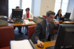 SANDRINE LE FEUR, DEPUTE EN MARCHE DU FINISTERE, ENTRE A L'ASSEMBLEE NATIONALE. thumbnail