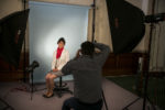 SANDRINE LE FEUR, DEPUTE EN MARCHE DU FINISTERE, ENTRE A L'ASSEMBLEE NATIONALE. thumbnail