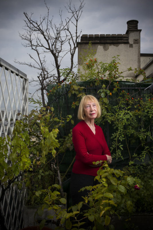 PORTRAIT DE L'ECRIVAINE CHANTAL THOMAS.