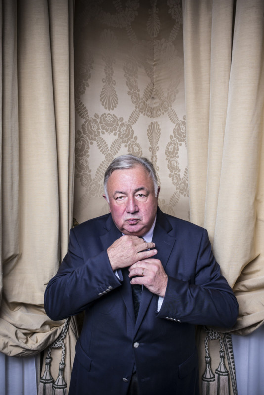 PORTRAIT DU PRESIDENT DU SENAT, GERARD LARCHER.