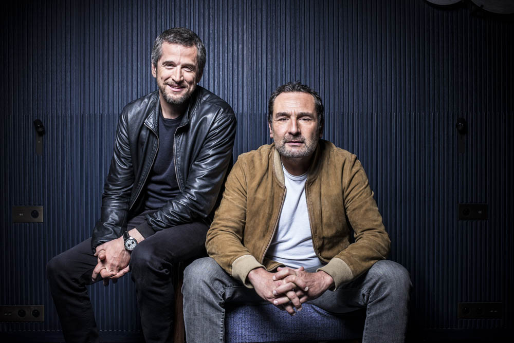 GILLES LELLOUCHE ET GUILLAUME CANET.