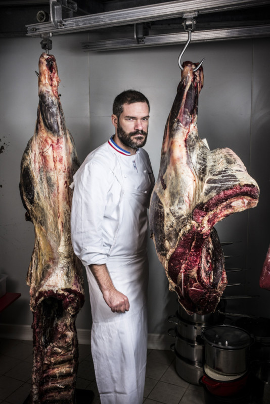 PORTRAIT DE ROMAIN LEBOEUF, BOUCHER MOF.