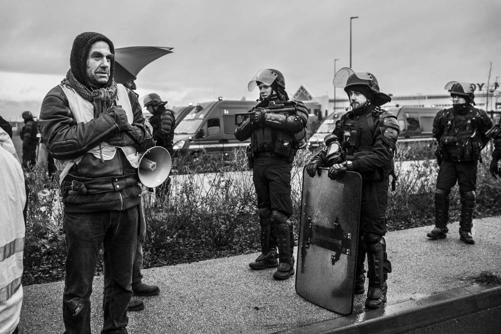 MANIFESTATION DES GILETS JAUNES, ACTE V, EN NORMANDIE.