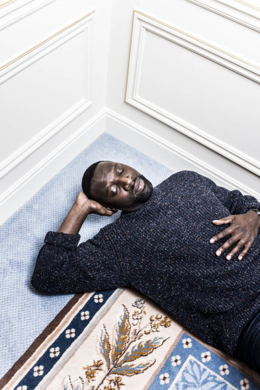 PORTRAIT DU COMEDIEN OMAR SY.