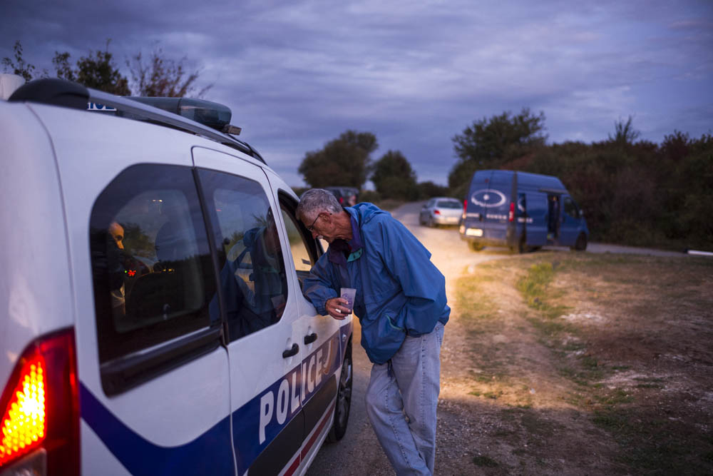 LE PROJET EUROPACITY FACE A UNE ACTION DE MILITANTS ECOLOGISTES.