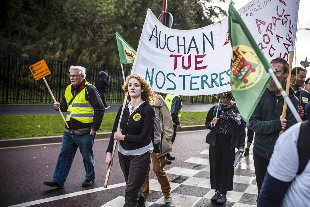 MARCHE DE GONESSE A MATIGNON, CONTRE LA GARE DE GONESSE ET LE PROJET EUROPACITY.