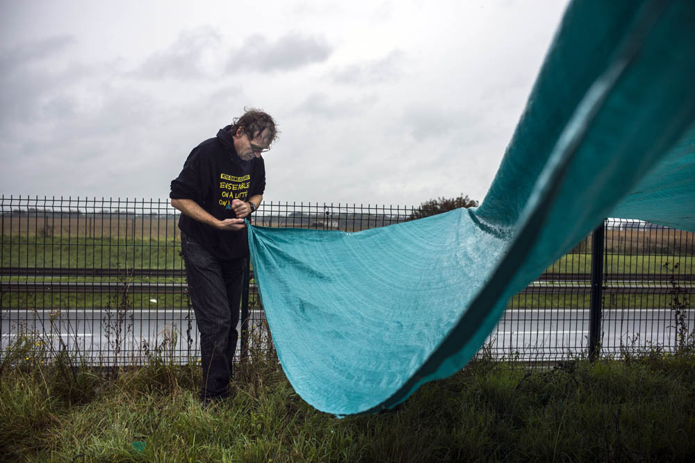 OCCUPATION DE LA ZONE DU TRIANGLE DE GONESSE, CONTRE LE PROJET EUROPACITY.