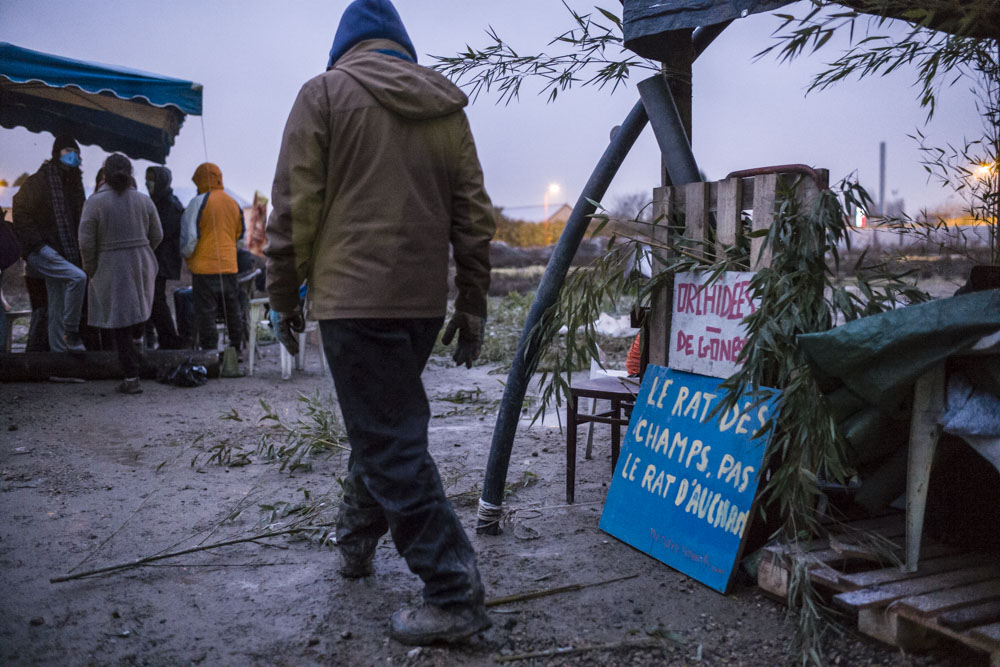 OCCUPATION DE LA ZAD DE GONESSE, CONTRE LA BETONNISATION DES TERRES AGRICOLES.