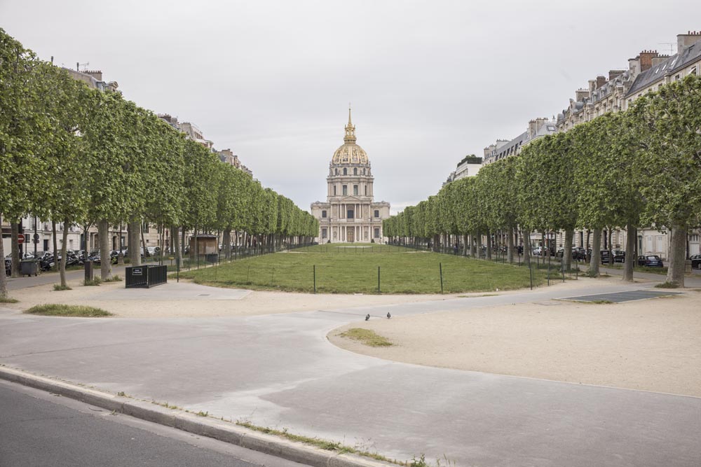 PARIS VIDE, SOUS PANDEMIE DE COVID 19.