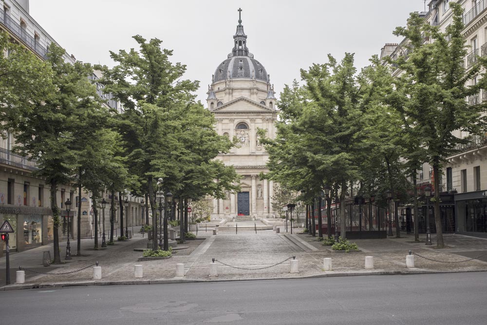 PARIS VIDE, SOUS PANDEMIE DE COVID 19.