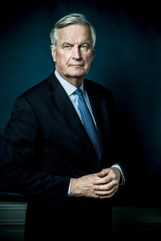 PORTRAIT DE MICHEL BARNIER,