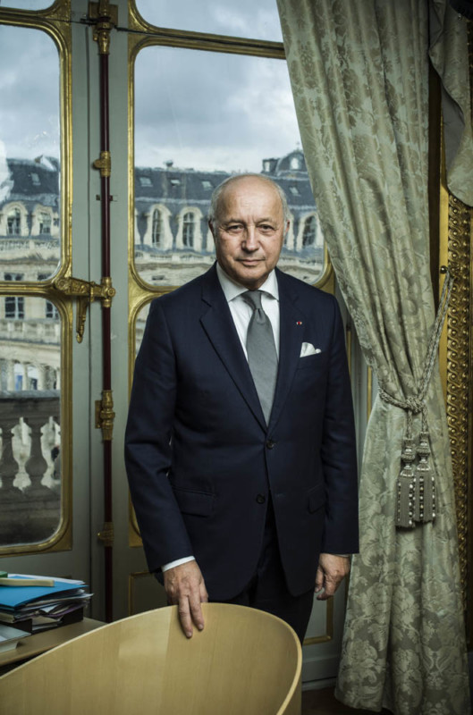 PORTRAIT DE LAURENT FABIUS, PRESIDENT DU CONSEIL CONSTITUTIONNEL.