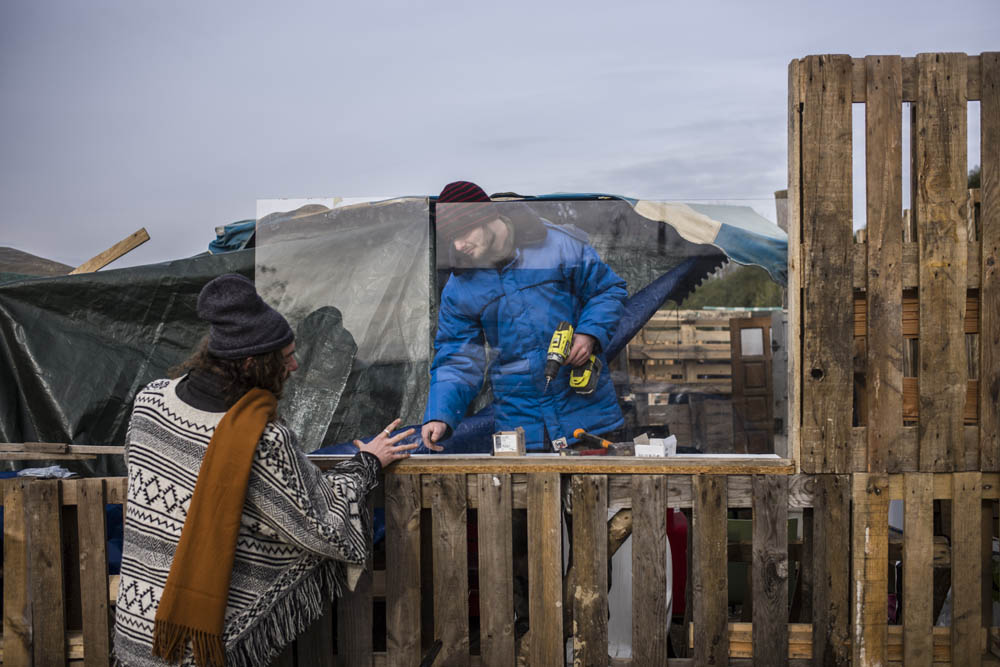 6EME JOUR D'OCCUPATION DE LA ZAD DU TRIANGLE DE  GONESSE