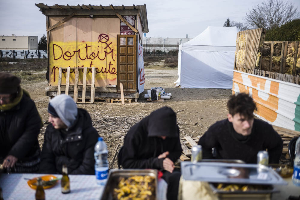 6EME JOUR D'OCCUPATION DE LA ZAD DU TRIANGLE DE  GONESSE