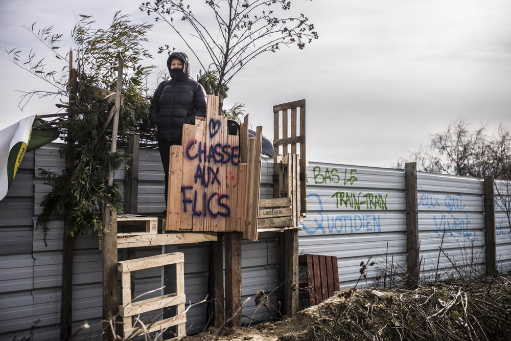 6EME JOUR D'OCCUPATION DE LA ZAD DU TRIANGLE DE  GONESSE