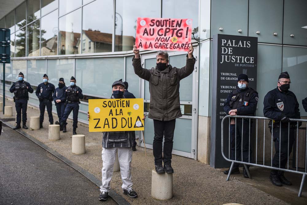 CONVOCATION DU PRESIDENT DU CPTG BERNARD LOUP, DANS L'OCCUPATION DE LA ZAD DE GONESSE.