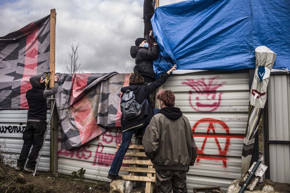 11EME JOUR DE L'OCCUPATION DE LA ZAD DU TRIANGLE DE GONESSE.