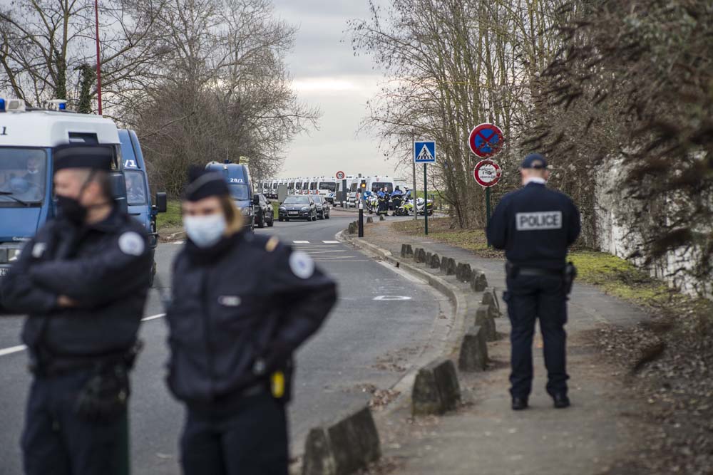 EVACUATION DE LA ZAD DU TRIANGLE DE GONESSE.