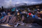 EVACUATION DU CAMP DE MIGRANTS ET REFUGIES DE SAINT-DENIS. thumbnail