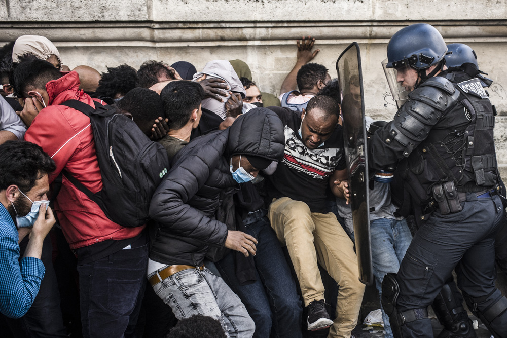 MANIFESTATION DU DAL LA VEILLE DE LA FIN DE LA TREVE HIVERNALE.