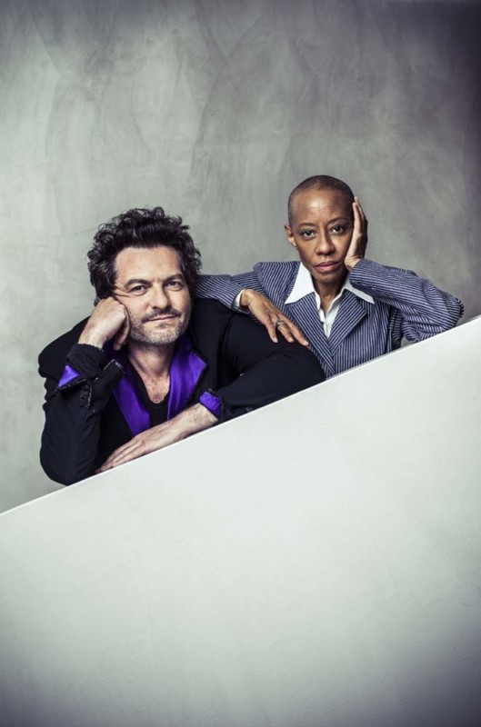 PORTRAIT DE GAIL ANN DORSEY ET MATTHIEU CHEDID (M)