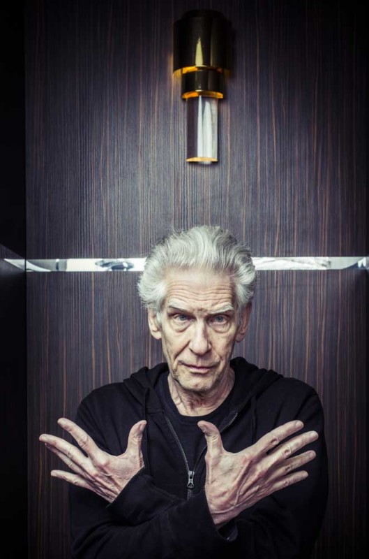 PORTRAIT DE DAVID CRONENBERG ET JULIA DUCOURNAU.