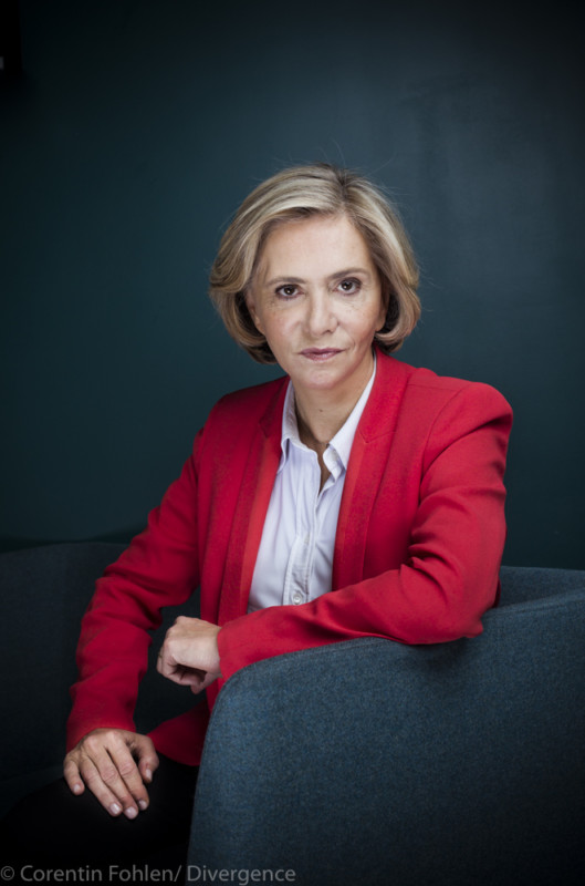 PORTRAIT DE VALERIE PECRESSE, CANDIDATE A LA PRESIDENTIELLE 2022.