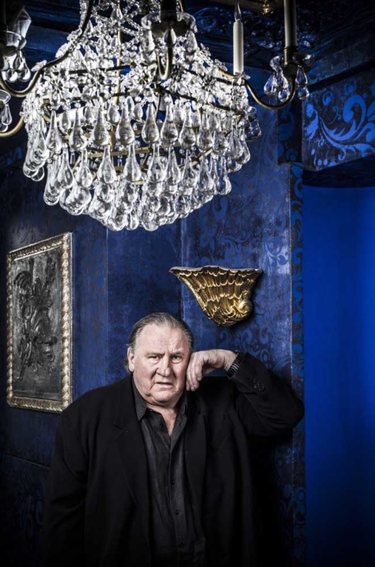 PORTRAIT DE GERARD DEPARDIEU, COMEDIEN.